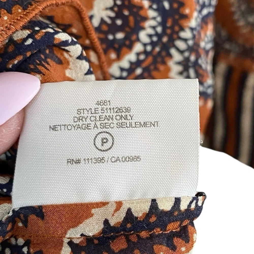 Tory Burch Sapello Paisley Silk Tunic - S China